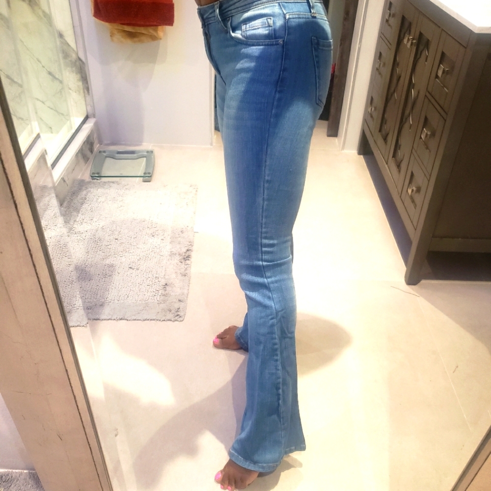 Life in progress jeans...FLARE! BELL BOTTOMS